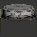 Mechanical Equipment With Black Compartment Structure And Metal Parts