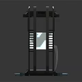 Vertical Stepper Fitness Equipment With Adjustable Resistance And Digital