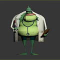 Frog Poison Frog Game Frog Reptile Cold Blooded Animal Reptile 3d model