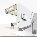 Modern Jewelry Store Interior With Wooden Counters Glass Display Cases And Lighting