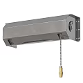 Stainless Steel Kitchen Range Hood With Suspension Chain And Wooden Handle