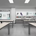 Huawei Flagship Store Huawei Mobile Phone Store Huawei Mobile Phone Store Mobile Phone Huawei Experience Store New Huawei New Standard Experience Store 3d model