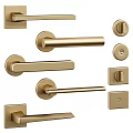 Modern Stainless Steel Door Handles And Lock Sets For Home Hardware Design