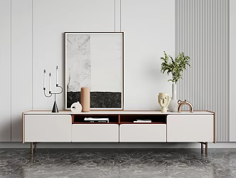 Modern TV Cabinet 3d model