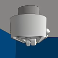 Ceiling Mounted Industrial Equipment With Compact Circular Design And Mechanical Components
