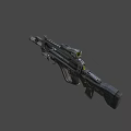 Weapons of the Future Rifle 3d model