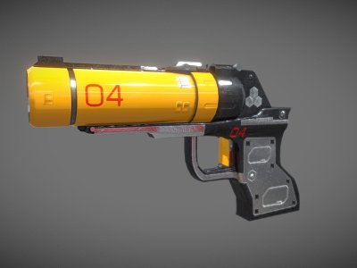 Weapon signal gun model