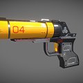 Weapon signal gun 3d model