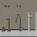 Various Modern Water Faucets With Different Designs For Bathroom And Kitchen