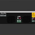Blue And White Electronic Inverter Device With Green Display And Control Buttons