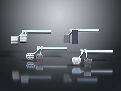 Automotive Metal Suspension Components With Durable Mechanical Design For Vehicles 3d model