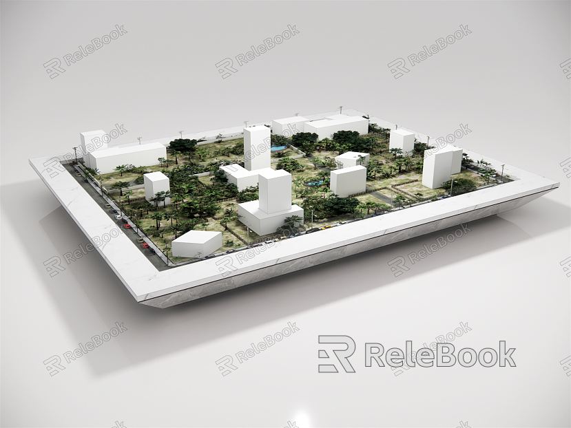 Modern sand table real estate sales office sales department model