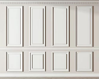 French plaster line 3d model
