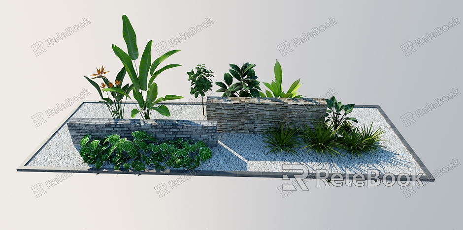 Plant landscape model