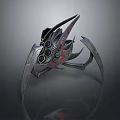 Detailed Character and Creature Mechanical Design with Gears Claw Features and Futuristic Elements