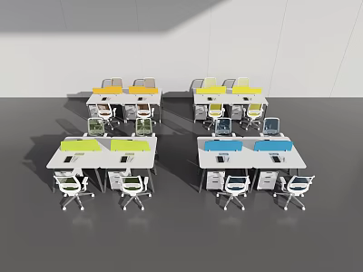 modern office desk and chair 3d model modern office desk and chair 3d model