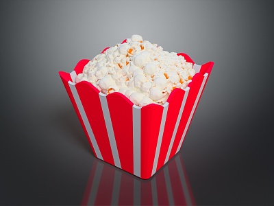 popcorn bucket popcorn bucket 3d model