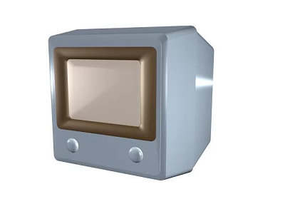 Modern TV 3d model