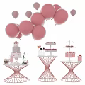 Modern round several beautiful Chen 3d model