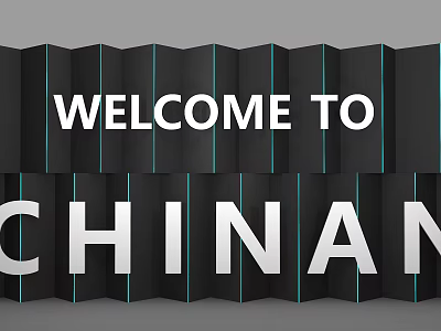 Activity photo wall black and white background wall fashion card photo area fashion photo area simple card area 3d model