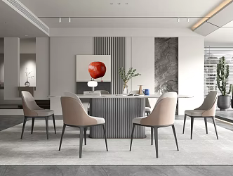 Modern Restaurant 3d model