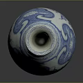 Blue And White Classic Ceramic Vase With Traditional Floral Patterns And Elegant Neck Design