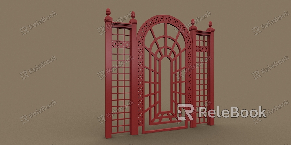 Iron Material Art Design Safety Anti-corrosion Treatment Fence Style Reasonable Price Installation Convenient, Beautiful and Generous Charm and Uniqueness Traditional Work model