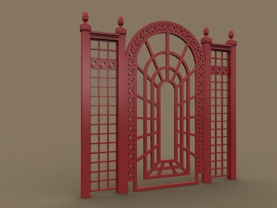 Iron Material Art Design Safety Anti-corrosion Treatment Fence Style Reasonable Price Installation Convenient, Beautiful and Generous Charm and Uniqueness Traditional Work model