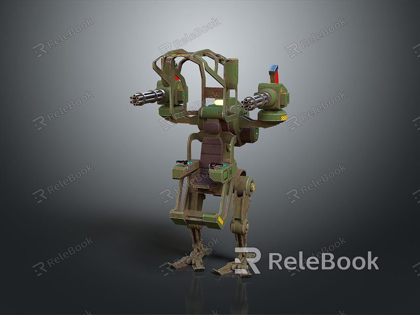 Mech Warrior Mech Soldier Machine Battlearm Mechanical Battlearm Machine Fighter Robot model