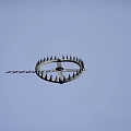 Metal Circular Toothed Agricultural Equipment Part With Cross Center Bars And Connecting Chain