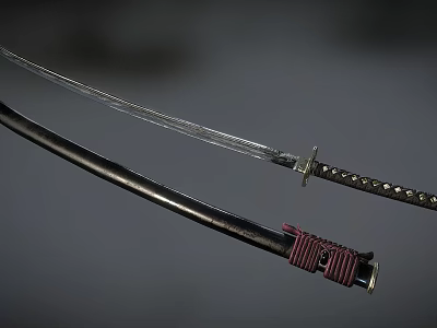 Samurai Dao Tang Dao 3d model