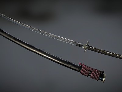 Samurai Dao Tang Dao model