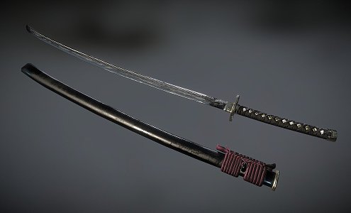 Samurai Dao Tang Dao 3d model