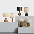 Modern table lamp 3d model