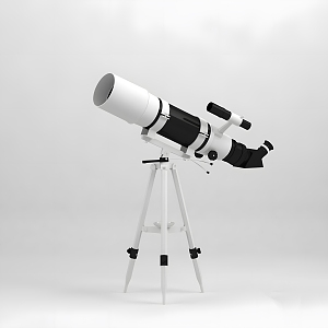 Realistic equipment and equipment for astronomical telescopes Industrial astronomical telescopes Scientific research laboratory instruments 3d model