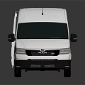 White Cargo Van With Modern Sleek Exterior Design For Commercial Transportation