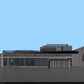 Modern Hospital Building With Glass Curtain Walls Waterfront View And Contemporary Design