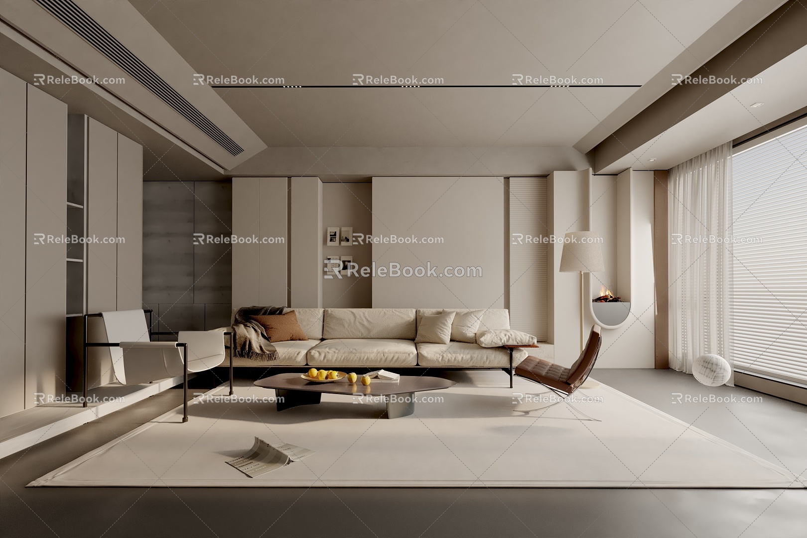 Living room 3d model