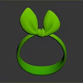 Green Bow Hairband For Women With Cute Design And Comfortable Fit