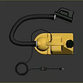 H TECH Yellow Electric Sprayer With Black Hose And Green Power Cord