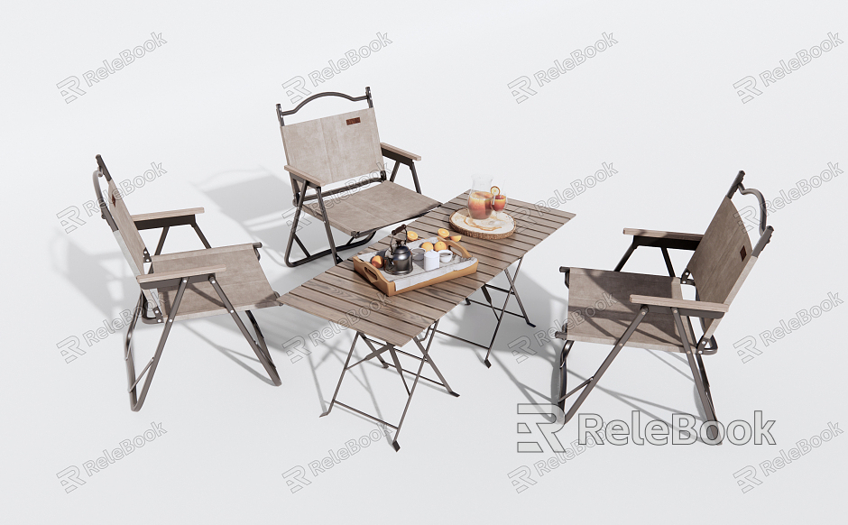 Modern outdoor tables and chairs model