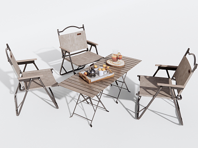 Modern outdoor tables and chairs model