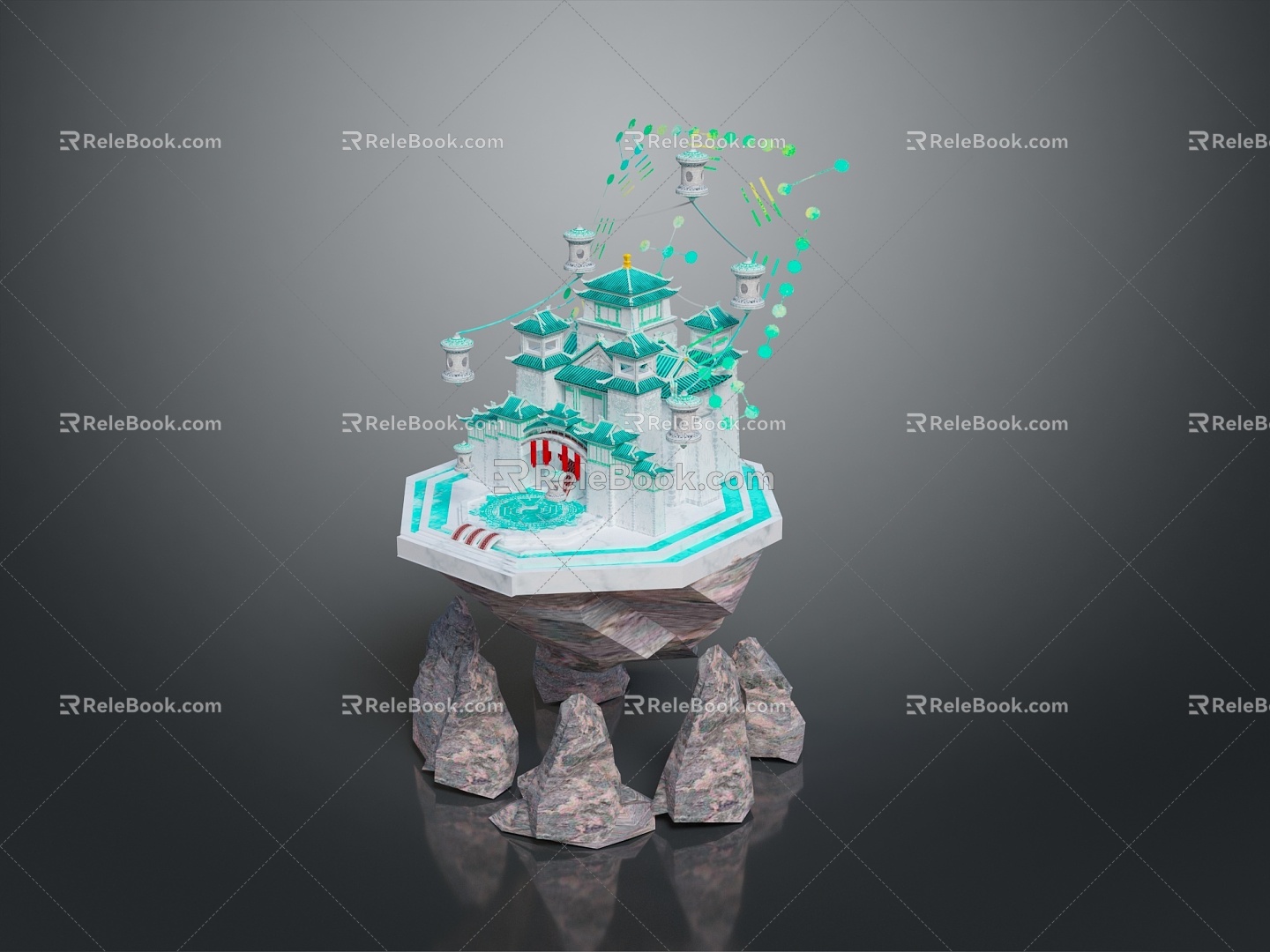 Game Environment Game Scene Fairy Tale Scene Fairy Tale Magic Scene Magic Item Fantasy Scene 3d model