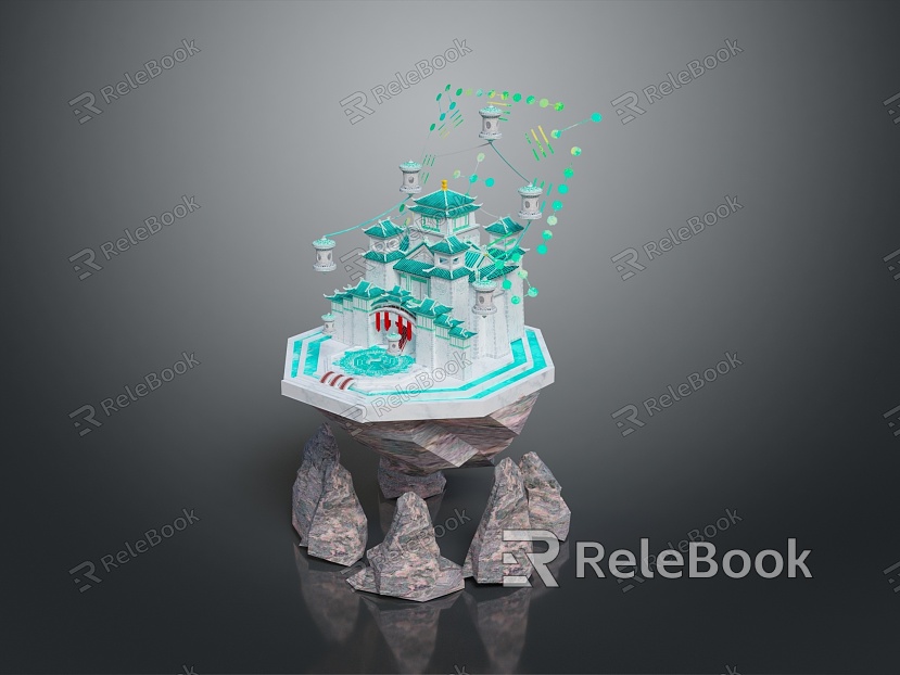 Game Environment Game Scene Fairy Tale Scene Fairy Tale Magic Scene Magic Item Fantasy Scene model