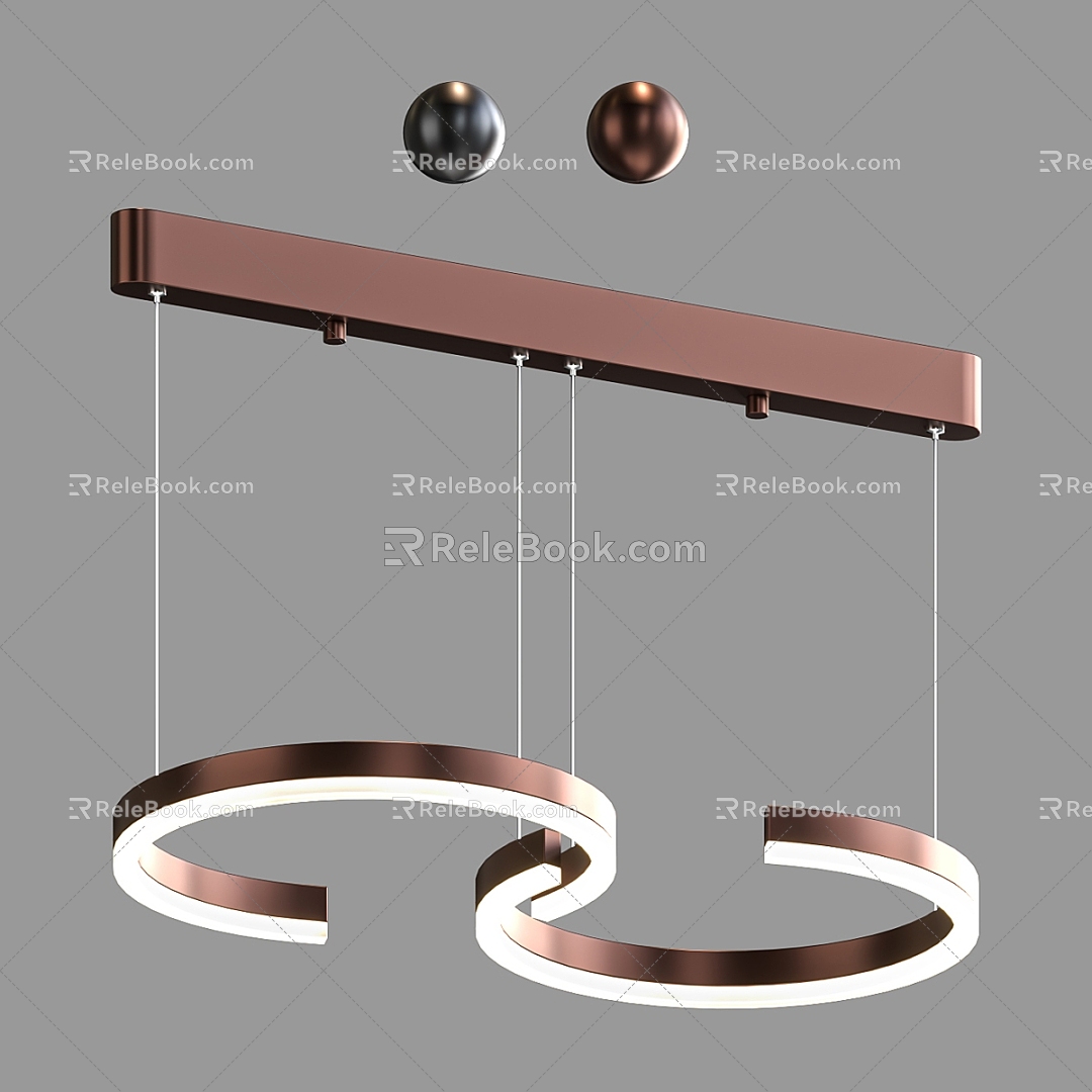 Modern Minimalist Chandelier Chandelier Simple Chandelier Decorative Chandelier Dining Room Chandelier Living Room Chandelier 3d model