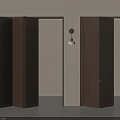 Modern Wooden Folding Doors For Interior Home Space Design And Partition