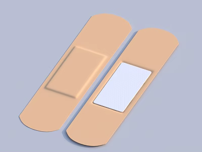 Band-Aid Bumper 3d model
