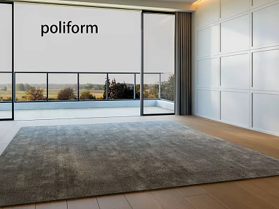 Modern Minimalist Carpet 3d model
