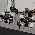 Modern Luxury Entertainment Tables Design With Comfortable Chairs And Stylish Tabletops