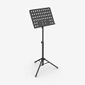 Instrument Accessories Black Music Stand With Tripod Base For Sheet Music